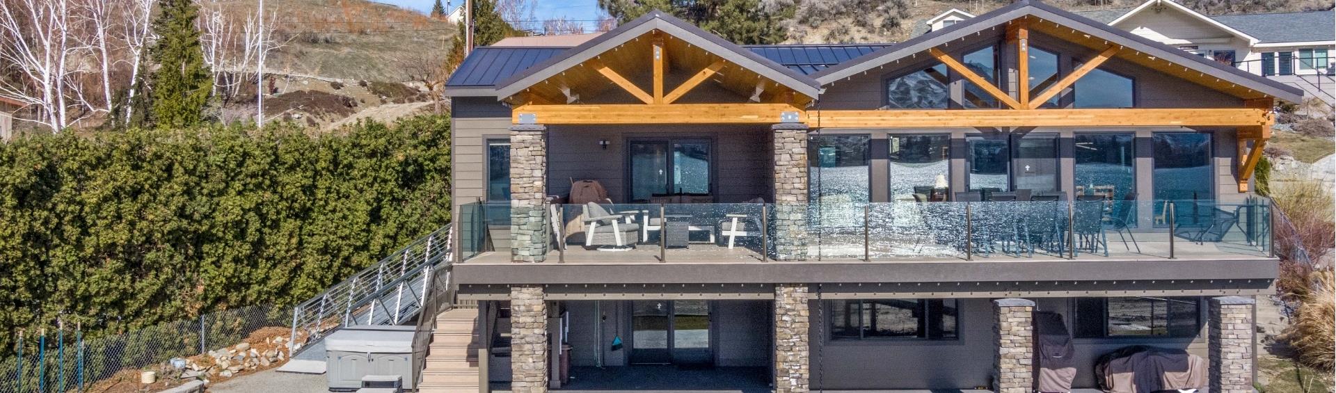 Breathtaking Custom Homes Lake Chelan, WA Apex Building Services